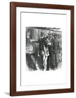 The First Vote, 1867-Alfred Rudolf Waud-Framed Giclee Print