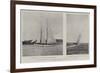 The First Voyages of the Kaiser's New Yacht, Meteor II, at New York-null-Framed Giclee Print