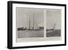 The First Voyages of the Kaiser's New Yacht, Meteor II, at New York-null-Framed Giclee Print