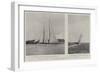 The First Voyages of the Kaiser's New Yacht, Meteor II, at New York-null-Framed Giclee Print
