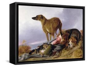 The First Watch-Richard Ansdell-Framed Stretched Canvas
