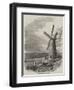The First Windmill at Jerusalem-null-Framed Giclee Print