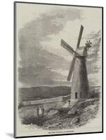 The First Windmill at Jerusalem-null-Mounted Giclee Print