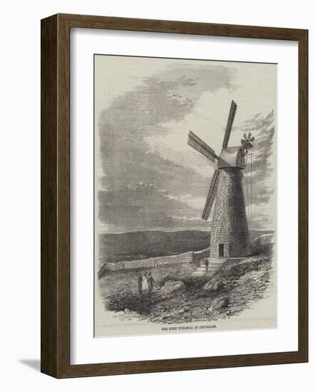 The First Windmill at Jerusalem-null-Framed Giclee Print