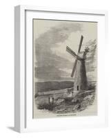 The First Windmill at Jerusalem-null-Framed Giclee Print