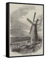 The First Windmill at Jerusalem-null-Framed Stretched Canvas