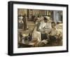 The First Wounded, London Hospital, 1914, 1914-Sir John Lavery-Framed Giclee Print