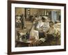 The First Wounded, London Hospital, 1914-Sir John Lavery-Framed Giclee Print