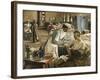 The First Wounded, London Hospital, 1914-Sir John Lavery-Framed Giclee Print