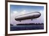 The First Zeppelin, LZ.1, Makes Its Maiden Flight Over the Bodensee-null-Framed Premium Giclee Print