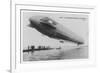 The First Zeppelin Lz-I on the Bodensee-null-Framed Premium Giclee Print