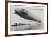 The First Zeppelin Lz-I on the Bodensee-null-Framed Premium Giclee Print