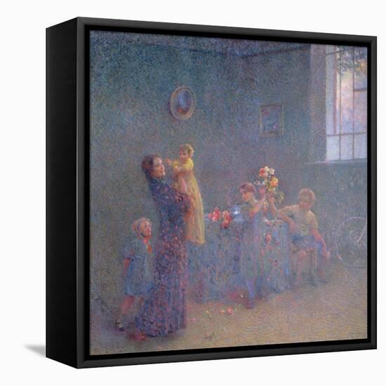 The Firstborn, 1914-Plinio Nomellini-Framed Stretched Canvas