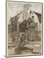 The Fish and the Ring-Arthur Rackham-Mounted Art Print