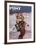 "The Fish are Jumping" Saturday Evening Post Cover, May 19, 1951-Mead Schaeffer-Framed Giclee Print