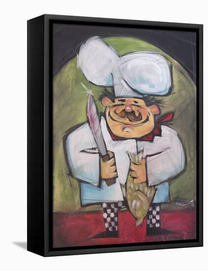 The Fish Chef-Tim Nyberg-Framed Stretched Canvas