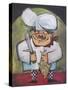 The Fish Chef-Tim Nyberg-Stretched Canvas