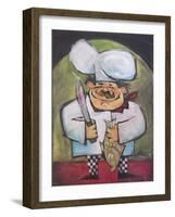 The Fish Chef-Tim Nyberg-Framed Giclee Print