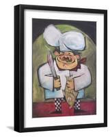 The Fish Chef-Tim Nyberg-Framed Giclee Print