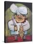 The Fish Chef-Tim Nyberg-Stretched Canvas