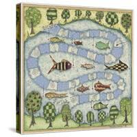 The Fish Game-Robin Betterley-Stretched Canvas