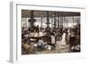 The Fish Hall at the Central Market, 1881-Victor Gilbert-Framed Giclee Print