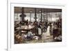 The Fish Hall at the Central Market, 1881-Victor Gilbert-Framed Giclee Print