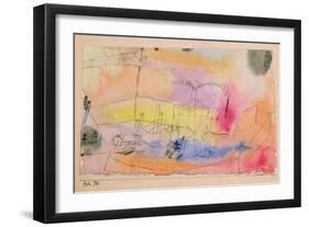 The Fish in the Harbour, 1916-Paul Klee-Framed Giclee Print