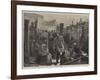 The Fish-Market at Berlin-Edward Frederick Brewtnall-Framed Giclee Print