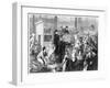 The Fish Market, the Lenten Season in Paris, 1875-null-Framed Giclee Print