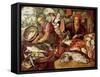 The Fish Market-Joachim Bueckelaer-Framed Stretched Canvas