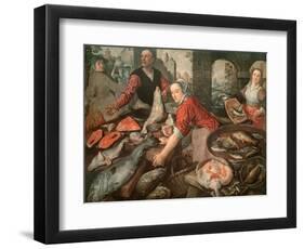 The Fish Market-Joachim Bueckelaer-Framed Giclee Print