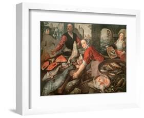 The Fish Market-Joachim Bueckelaer-Framed Giclee Print