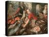 The Fish Market-Joachim Bueckelaer-Stretched Canvas