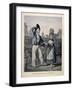 The Fish Seller-Antoine Charles Horace Vernet-Framed Giclee Print