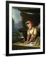 The Fish Seller-Charles Picque-Framed Giclee Print