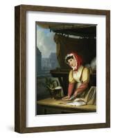 The Fish Seller-Charles Picque-Framed Giclee Print