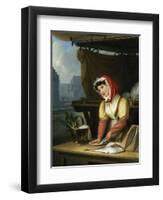 The Fish Seller-Charles Picque-Framed Giclee Print