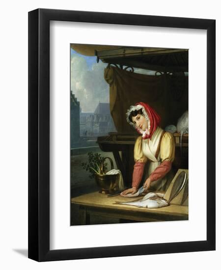 The Fish Seller-Charles Picque-Framed Giclee Print