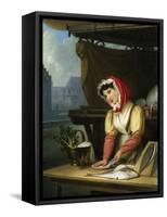 The Fish Seller-Charles Picque-Framed Stretched Canvas