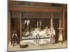 The Fish Shop-Jacques-Laurent Agasse-Mounted Premium Giclee Print