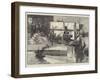 The Fish Supply, Sketches of a Fish-Market-null-Framed Giclee Print