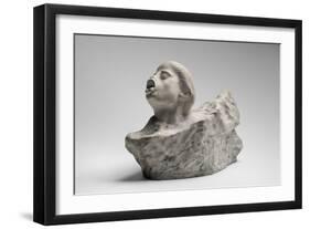 The Fish Woman, Modeled C.1906, Cast C.1926 (Plaster)-Auguste Rodin-Framed Giclee Print