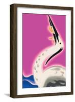 The Fisher Cormorant-Frank Mcintosh-Framed Art Print