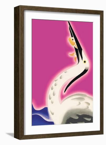 The Fisher Cormorant-Frank Mcintosh-Framed Art Print