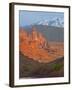 The Fisher Towers in Evening Light Near Moab, Utah, USA-Chuck Haney-Framed Photographic Print