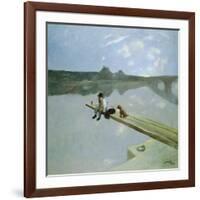 The Fisherman, 1884-Jean Louis Forain-Framed Giclee Print