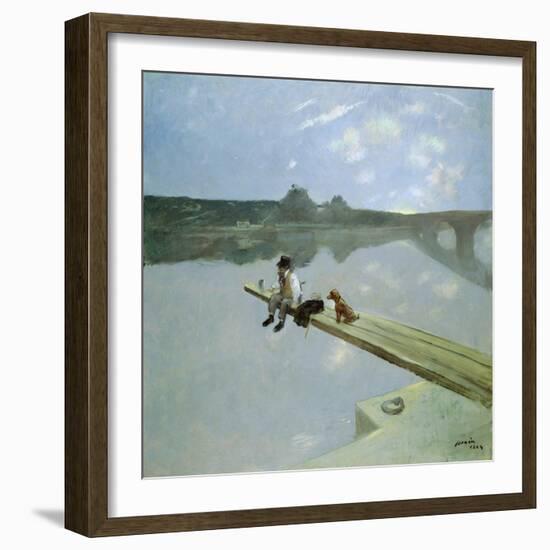 The Fisherman, 1884-Jean Louis Forain-Framed Giclee Print