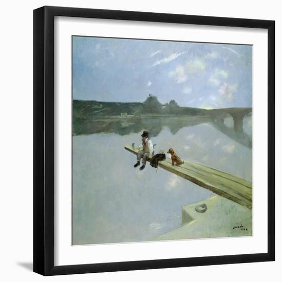 The Fisherman, 1884-Jean Louis Forain-Framed Giclee Print