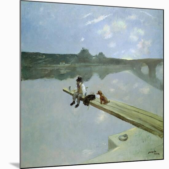 The Fisherman, 1884-Jean Louis Forain-Mounted Giclee Print